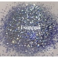 thumbnail image 2 of Glitter Heart Co. - High Quality Polyester Glitter - Tsunami - 2oz Bottle - High Sparkle Blue Silver, 2 of 2