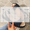 thumbnail image 3 of Samdudou Slingback Sandals for Women Open Toe Flatform Wedges Retro Polka Dot Print Wide Single Band Slip On Casual Summer Beach Vacation Everyday Stylish Footwear, 3 of 9