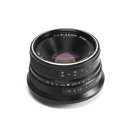 UPC: 6971835480043 | 7artisans Photoelectric 25mm f/1.8 Lens for Sony E Mount (Black)
