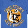 thumbnail image 3 of The Nightmare Before Christmas - Skeletons Best Friend - Youth Short Sleeve Graphic T-Shirt, 3 of 5