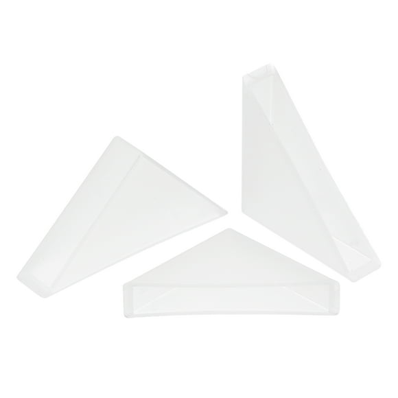 Uxcell 50Pack Corner Protectors 8x50mm Plastic Right Angle Corner Guards Cushion, White