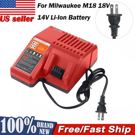

M18 Battery 48-59-1812 48-11-1840 For 18V Li-Ion Replace Charger 14V Milw.aukee