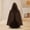 Brown, variant on JOANKDMI Men Mysterious Cloak Magic Wizard Short Hooded Capelet with Vintage Metal Clasp for Spooky Witch Haunting Medieval Halloween Roleplay Suit