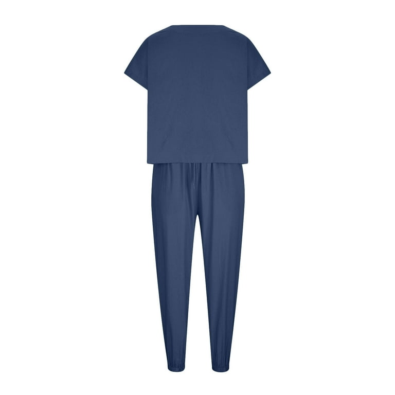 Navy blue shop sweatpants outfits womens