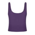 thumbnail image 4 of Product Classification Camisoles & Tanks Women’s Square Neck Built-In Bra Tank Top for Everyday Wear and Workout, 4 of 5