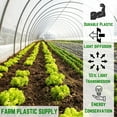 thumbnail image 2 of Farm Plastic Supply - 2.4 Mil White Plastic Sheeting - Overwintering Film, 2.4 Mil White Plastic Film, Greenhouse Plastic, Durable Plastic Sheeting (42' x 125'), 2 of 4