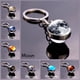 thumbnail image 2 of Llavero luminoso, Sistema Solar portátil, llavero de planeta, bolas de cristal de doble cara, llavero, regalos para niños, hermanas y amigos, 2 of 8