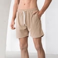 thumbnail image 2 of SHTXOZHI Mens Elastic Waist Athletic Shorts with Pockets Drawstring Casual Running Basketball Shorts, 2 of 7