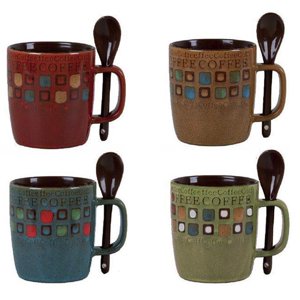 13oz Mr. Coffee Cafe Americano Mug Set