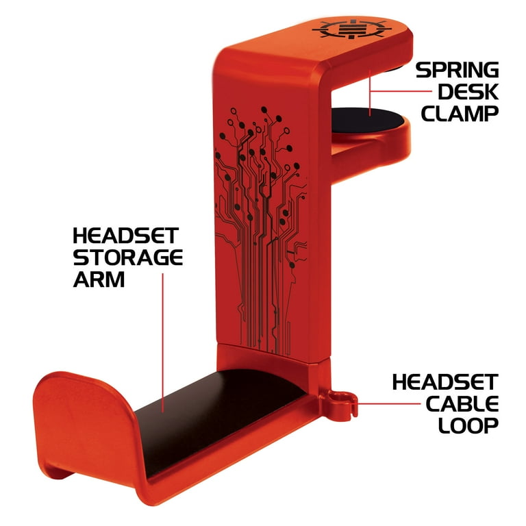 ENHANCE PC Gaming Headphone Holder Headset Hanger Mount - Main Image