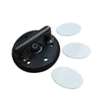 thumbnail image 2 of vortess ABS Material Sanding Block Ergonomic Handheld Holder Drywall Tools for Efficient with 3 Pad, 2 of 9