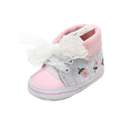 

New Sneakers First Walker Newborn Baby Crib Shoes Boys Girls Infant Toddler Soft Sole First Walkers Baby Fashion Shoes