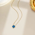 thumbnail image 5 of Lucky Good Clover 18K Gold Plated Clover Pendant Necklace - A Stylish and Chic Jewelry Accessory for Women and Girls Gift, 5 of 5