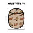 thumbnail image 3 of Naloa Cartoon Squirrel Silicone Pot Holders, Oven Mitts Heat Resistant Hot Pads, Non Slip Pot Holder for Kitchen Baking and Cooking 9.4 x 7.5 Inches, 3 of 7