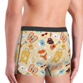thumbnail image 5 of Balery Summer Travel Men's Boxer Briefs, Soft and Breathable Cotton Underwear with nylon Waistband-X-Large, 5 of 9