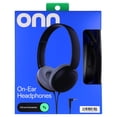 thumbnail image 6 of onn On-Ear Headphones with 3.5 mm Connector, Black, 6 of 10
