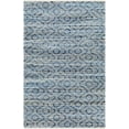 thumbnail image 2 of Hauteloom Gurit Recycled Material Living Room, Bedroom Area Rug - Contemporary - Silver, Admiral Blue, Slate - 18" x 18" Sample, 2 of 8