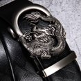 thumbnail image 3 of GHSDFBB Mens Ratchet Belt Buckle Only Slide 1 3/8 Automatic Click Belts Replacement Designer Cowhide Wedding Dress, 3 of 4