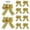 Gold, variant on marioyuzhang Big Bow Christmas Ornaments Tie Glittering Pink Silver Gold Ribbon Bow Christmas Tree Decoration Manual