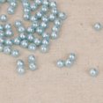 thumbnail image 3 of pieza de de acrílico con de semillas de 100 fotografía en azul Semillas de joyería sueltas para mujeres de 4 mm Fernando cuenta de semilla, 3 of 7
