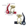 thumbnail image 5 of BQBQERT Automotive Copper Battery Clamps Heavy Duty Clamping Force for Reliabled Power Transfer in Vehicles, 5 of 8