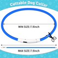 thumbnail image 3 of 3 Pcs LED Collier pour Animaux de Compagnie Allument Colliers de Chien USB Rechargeable Résistant à l'Eau Extérieur Cuttable Collier Lumineux, 3 of 7