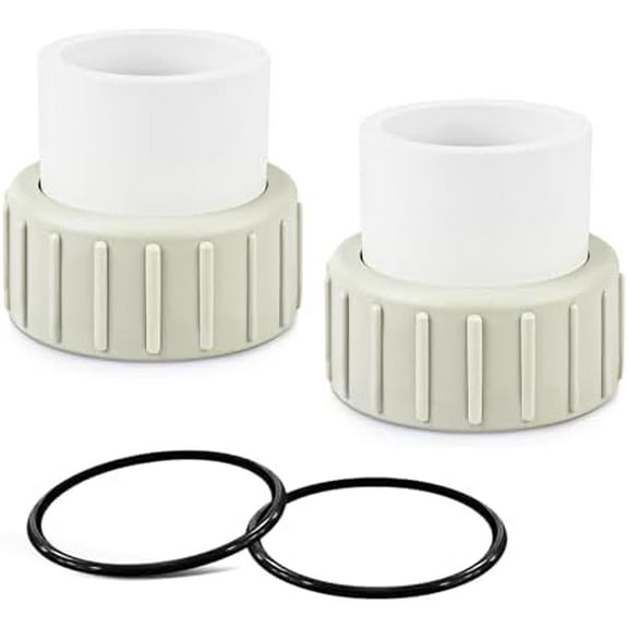 Pool Pump Union Fittings Replacement Pentair SuperFlo & SuperFlo Variable Speed Pool Pump, 350157 PVC Union for Pentair SuperFlo VS 342001-2 Pack