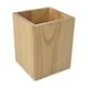 thumbnail image 2 of Almacenamiento y organización de oficina, contenedor de madera maciza de nogal negro, caja de almacenamiento de papelería de escritorio de oficina escandinava, contenedor de madera con forma de rombo,, 2 of 6