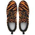 thumbnail image 5 of Customuart Tiger Print Shoes Men Running Shoes Orange Sneakers Black Size 11, 5 of 5