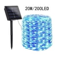 thumbnail image 1 of Outdoor Solar Light String Led Solar Lights 8 Lighting Modes Copper Wire Lights Courtyard Trees, 1 of 6