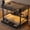 Black, variant on URTR Full over Full Metal Bunk Bed with Storage Shelves and LED Lights, Loft Bed Frame with Charging Station and Drawers, No Box Spring Needed, Black