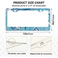 thumbnail image 3 of Coolnut Mermaid License Plate Frames 2pcs, Aluminum Universal Car License Plate Holder with Round Hole for US Vehicles, 12"x 6", 3 of 7