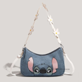 thumbnail image 4 of Bolso de mano con diseño de dibujos animados de Disney Stitch, bonito bolso cruzado de pana bordado, estilo coreano, diseño de nicho, bolso de mano moderno, 4 of 6