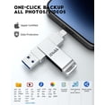 thumbnail image 4 of Unidad flash iDisk de almacenamiento de fotos de 512 GB para iPhone, 4 of 6