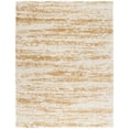 thumbnail image 2 of SAFAVIEH Hudson Jack Abstract Shag Area Rug, Ivory/Gold, 9' x 12', 2 of 11