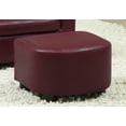 thumbnail image 6 of 30.5" x 33" x 26" Dark Brown Leather Look Chair  Set of 2, 6 of 8