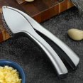 thumbnail image 4 of Premium Garlic Press, Handy & Easy To Clean, Press Garlic & Ginger Effortlessly (no Peeling Required), Extra Strong & Durable In Stylish Zinc Alloy-Yv, 4 of 4