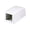 Black, variant on Single Mini-Com 1-Port Lp Surface Mount Box