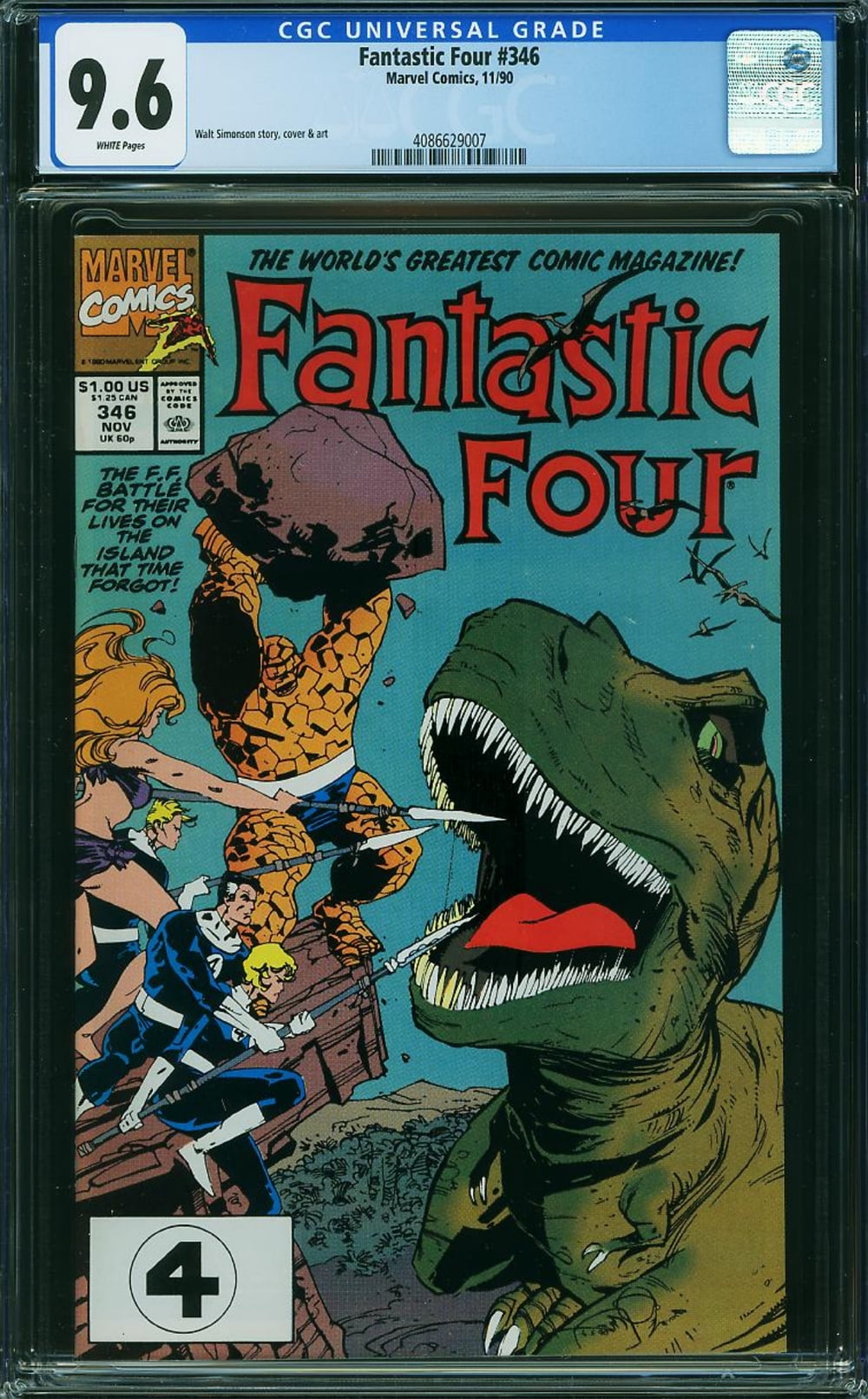 Cover of Fantastic Four #346