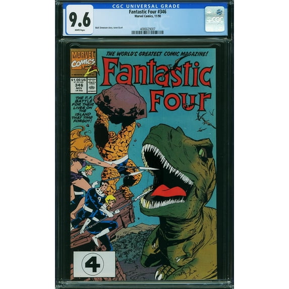 Fantastic Four #346 - CGC 9.6 Comic Book