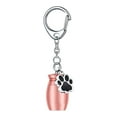 thumbnail image 1 of Urna con llavero, urna de recuerdo, impermeable, recuerdo memorable, urna para cenizas de mascotas Oro rosa, 1 of 9