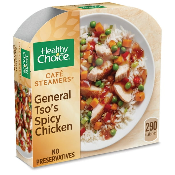Healthy Choice Cafe Steamers Frozen Dinner General Tsos ...
