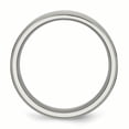 thumbnail image 2 of Titanium Ridged Edge 8mm Polished Band Size 12.5, 2 of 3