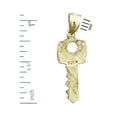 thumbnail image 2 of 14K Gold House Key Charm, 2 of 5