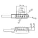 thumbnail image 4 of Cargador universal para reloj inteligente, cable USB de 4 pines magnético., 4 of 5