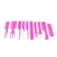 thumbnail image 1 of Mens Comb, High Durability Ergonomic Handle Hair Comb 10 Pieces Style Unique Design  For Barber Shop For Hair Salon For Home, 1 of 8