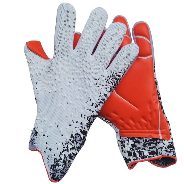 Guantes de nitrilo, guantes de cocinero, guantes de fútbol antideslizantes, tallas para jóvenes y adultos, guantes de receptor con agarre de silicona de alta adherencia, soporte su Autorización