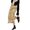 Beige, variant on Wdgfv Women's Elegant A-Line Sequin Glitter Pleated Skirt Mid-Length Festive Party Wear Purple One Size
