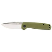 SOG Knives Terminus Slip-Joint TM1004-BX Knife CRYO D2 Stainless Steel & OD Green G10 Pocket