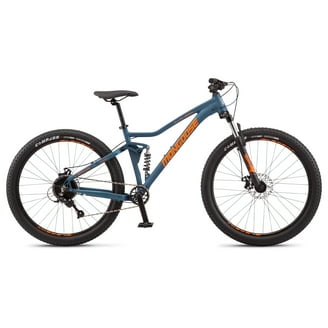 Mongoose Impasse Mountain Bike, Wheel, Dual Suspension